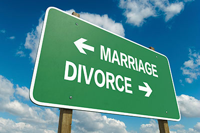 Marriage one way, divorce the other